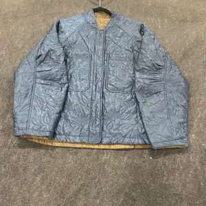 DAMSON MADDER. Susie Quilted Bomber Women's Size 10 Navy Marin - Picture 1 of 9