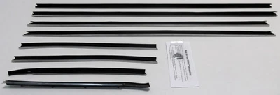 Restricción de ventana para Ford Torino 1970-71 con cuentas cromadas en interiores y exteriores 8 piezas Foto 1 de 4