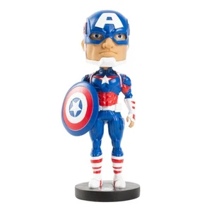 AFL X Marvel Bobblehead : Western Bulldog Captain America - Picture 1 of 2
