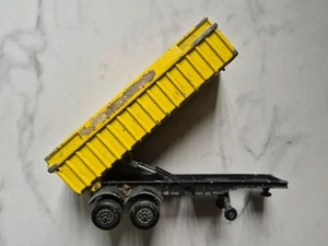VINTAGE DIECAST - ARTICULATED TIPPERTRAILER- MATCHBOX SUPERKINGS 1973 - Picture 1 of 10