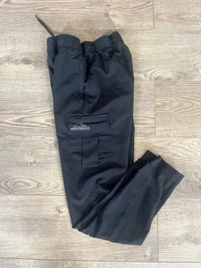 Monterrain Black Cargo Trousers - Picture 1 of 5