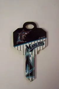 Florida Marlins Schlage SC1 house key blank qty 3 - Picture 1 of 1