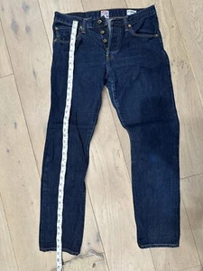Women’s PRPS El Camino Boyfriend Taper Japanese Selvedge Denim Jeans Size 28 - Picture 1 of 7