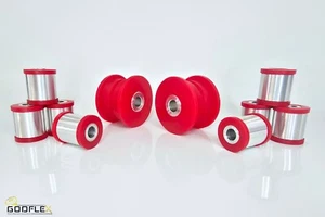 Mini Cooper R53 R50 R52 boccole braccio posteriore e posteriore TUTTI I MODELLI 03-06 Poly - Foto 1 di 6