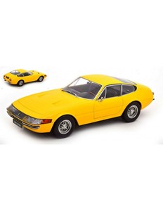 SCALE MODEL COMPATIBLE WITH FERRARI 365 GTB DAYTONA COUPE' 1a SERIE 1969 YELLOW 