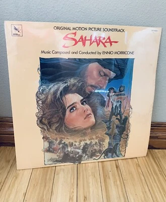 RARE! Sahara - Original Soundtrack Vinyl LP (1983) Ennio Morricone SEALED - Image 1 of 2