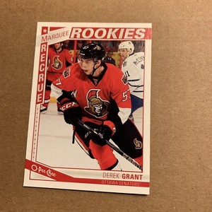 B99 2013/14 O Pee Chee Marquee Rookie #572 Derek Grant Ottawa senators￼