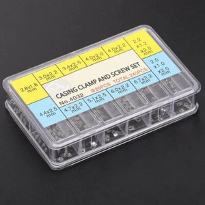 240 Stck. Uhr Gehäuse Klemme Uhrwerk Adapter Sicherung Schraube Waschmaschine Reparatur für ETA - Bild 1 von 7