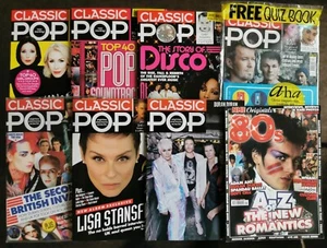 Classic Pop Magazine x 7 #29,31,33,34,36,38,84 + NME 80s Lovely Condition - Picture 1 of 9
