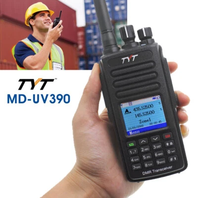 IP67 Waterproof Digital DMR Radio MD-UV390 Dual Band Walkie Talkie Transceiver - Image 1 of 4