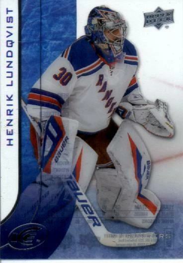 2015-16 Upper Deck Ice #42 Henrik Lundqvist - NM-MT *WE COMBINE S/H* - Image 1 of 1