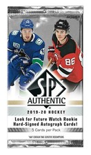 19/20 2019 SP AUTHENTIC HOCKEY BASE CARDS (#1-100) U-Pick From List