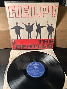 Beatles HELP 1965 MONO blue label Brazil Odeon LP Vinyl john lennon RARE import - Picture 1 of 6