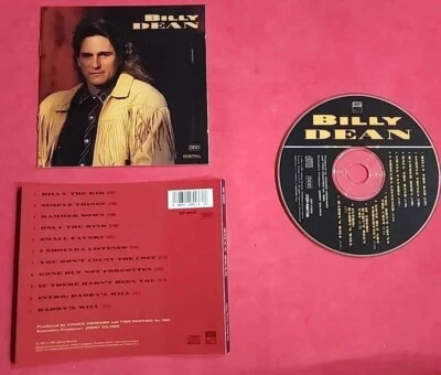 Billy Dean CD By Billy Dean - Tested - Disc, Cover & Art - VERY Good - *No Case* Foto 1 de 2