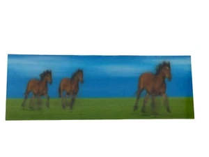 Running Horses 3D Lenticular Bookmark by Emotion Gallery - Picture 1 of 5