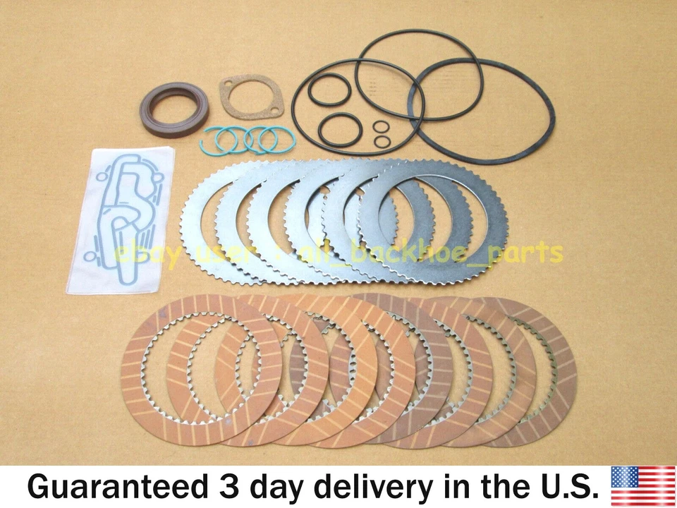 JCB BACKHOE - CLUTCH REVERSER REBUILD KIT - PLATES & SEALS (445/12307 445/03205) - Image 1 of 1