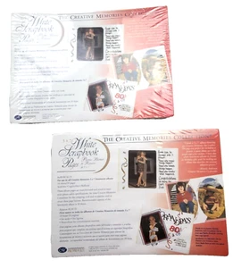 2 Packs Creative Memories White Scrapbook Pages 5x7 Refill Paper Crafting - Picture 1 of 6