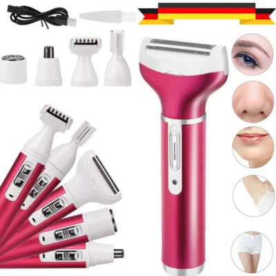 Elektrischer Rasierer Intimbereich Damenrasierer Bikini Trimmer Epilierer 5IN1 - Bild 1 von 4