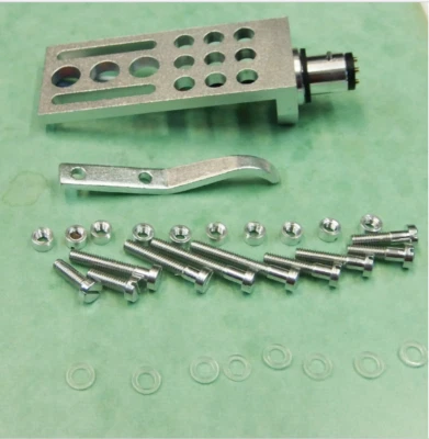 CNC Aluminum turntable Headshell , gold plated wires 30 piece Aluminum Screw set