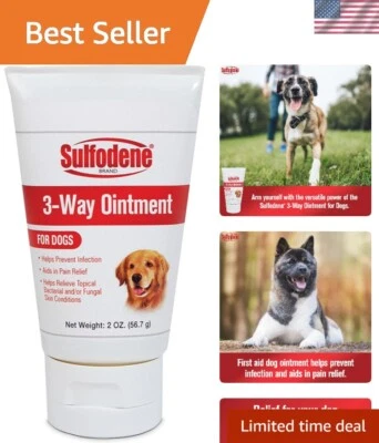 Ungüento Trusted para el cuidado de heridas de perro de 2 oz - Protege de infecciones y calma la piel Foto 1 de 4