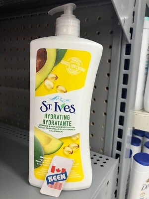 St Ives Vitamin E & Avocado Body Lotion, 600 mL, FRESH - Image 1 of 4