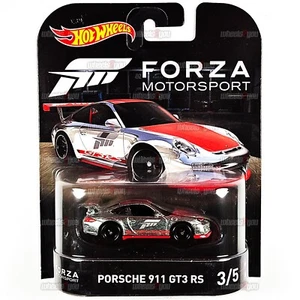 Hot Wheels Premium Forza Motorsport - PORSCHE 911 GT3 RS silber - HW 1:64 DWJ93 - Bild 1 von 2