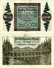 Banknote Notgeld 50 Milliarden Mark 1923 Vöhrenbach (Baden-Württemberg)