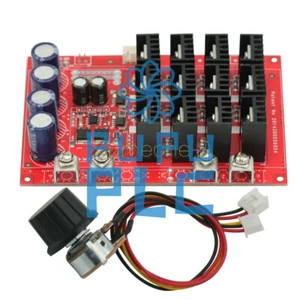 DC 10-50V 60A Motordrehzahlregelung PWM HHO RC Controller 12V 24V 48V 3000W - Bild 1 von 4