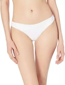 NWT - VOLCOM Women's SIMPLY SEAMLESS MINI White BIKINI BOTTOM - XL - Picture 1 of 4