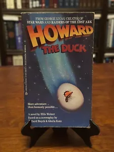 HOWARD THE DUCK by Ellis Weiner (Media Tie-In Edition) VG Condition - PB - Imagen 1 de 4