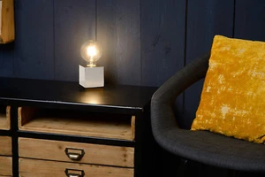 Moderna Lámpara De Mesa Cubico Incl. 5 Vatios LED E27 - Imagen 1 de 3