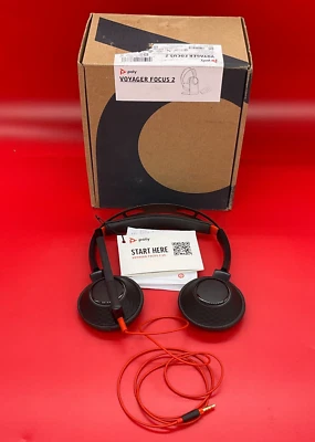 Poly Plantronics Blackwire 5200 Corded USB Headset C5220T ✅❤️️✅❤️️ - Image 1 of 4