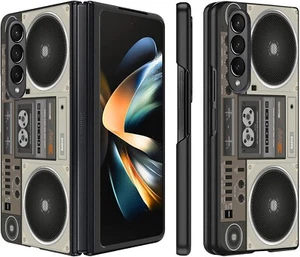 Samsung Galaxy Z Fold 3 Case with Kickstand Full Body Hard PC Stylish Shockproof - Picture 1 of 22