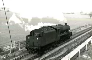 railway photo BR Jubilee Class 4-6-0 No 45585 HYDERABAD at Mangotsfield 1962 - Picture 1 of 1