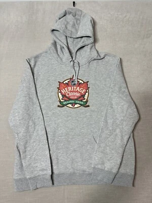 NWOT Fanatics Heritage Classic 2019 Hoodie Sweatshirt 2XL Grey Regina Sask NHL - Image 1 of 4
