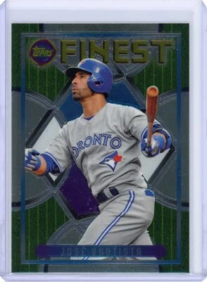 2015 TOPPS FINEST JOSE BAUTISTA 1995 FINEST #94F-20 BLUE JAYS  - Image 1 of 2