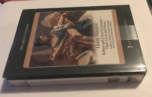 THE GREAT COURSES Great Masters Robert & Clara Schumann Audio CD Set + Guidebook - Imagen 1 de 2