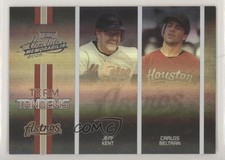 2005 Playoff Absolute Memorabilia Team Tandems Spectrum Carlos Beltran Jeff Kent
