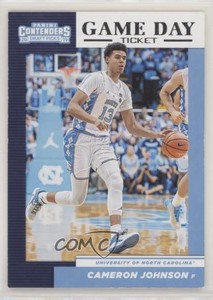 2019-20 Panini Contenders Draft Picks Game Day Tickets Cameron Johnson Rookie RC