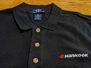 NUEVO Para Hombre ~ Neumáticos Hankook ~ Polo Golf Trabajo Empleado Uniforme Camisa ~ Mediana - Imagen 1 de 3