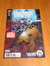 INHUMANS ONCE & FUTURE KINGS #1 MARVEL COMICS OCTOBER 2017 NM (9.4)