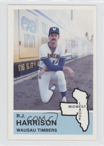 1982 Fritsch Midwest League Stars of Tomorrow RJ Harrison #125