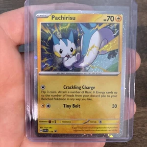 Pachirisu 158 Sv: Scarlet & Violet Promo Cards Holo - Picture 1 of 2