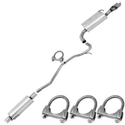 Silenciador resonador de escape interior de acero inoxidable para: Mercury Milan 2010-2011 2,5 L Foto 1 de 4