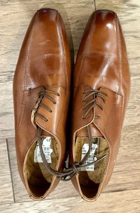 Florsheim Fuel Budapester Oxford Cognac Leder 11527-221 Herren Größe 10D - Bild 1 von 6