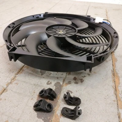 Ford 1943 camioneta de 1/2 tonelada 14 pulgadas Super Duty ventilador de radiador refrigeración eléctrica moderna Foto 1 de 4