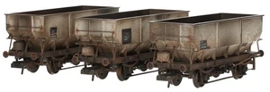 ACC2540 OO Gauge 21T Hopper HTV - BR Grey - Pack G Deluxe Weathered by TMC - Picture 1 of 1