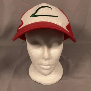 Pokemon Ash Ketchum Entrenador Sombrero Rojo Blanco Ajustable Cosplay Gorra Adulto Unisex - Imagen 1 de 14