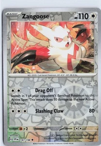 Zangoose - (147/198), SV01: Scarlet & Violet Base Set, Reverse Holo, Uncommon - Picture 1 of 2