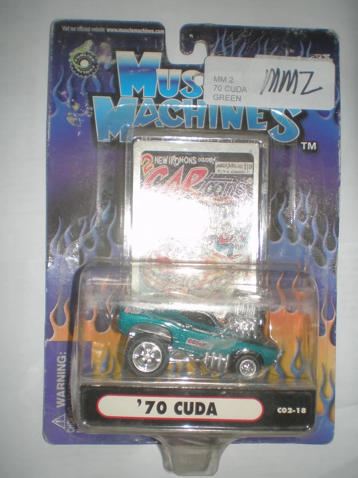 Muscle machine #2-1970 Cuda-green - Image 1 of 1